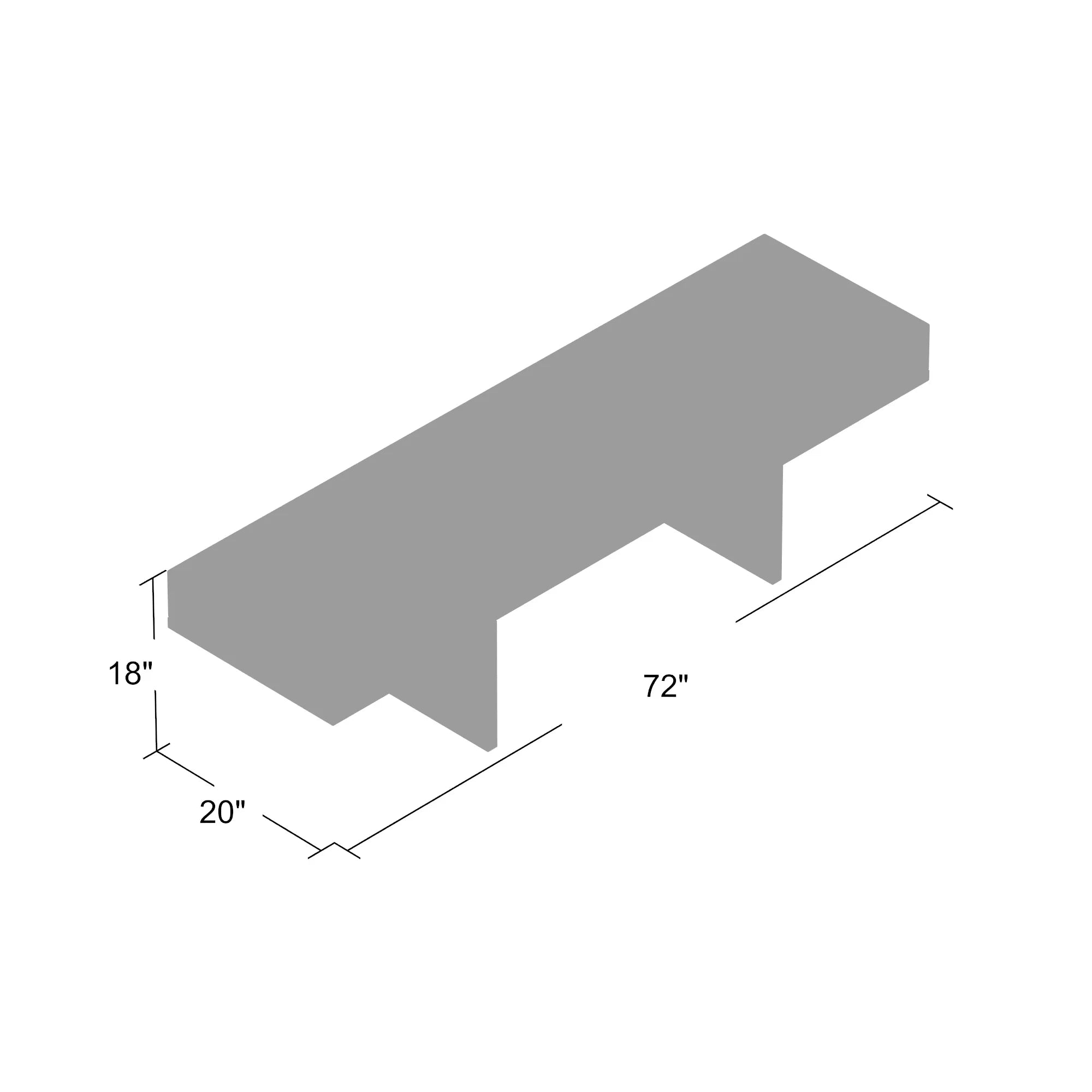 Milo Coffee Table by Square Feathers