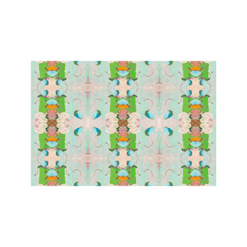 Laura Park Monet's Garden Green Floor Mat