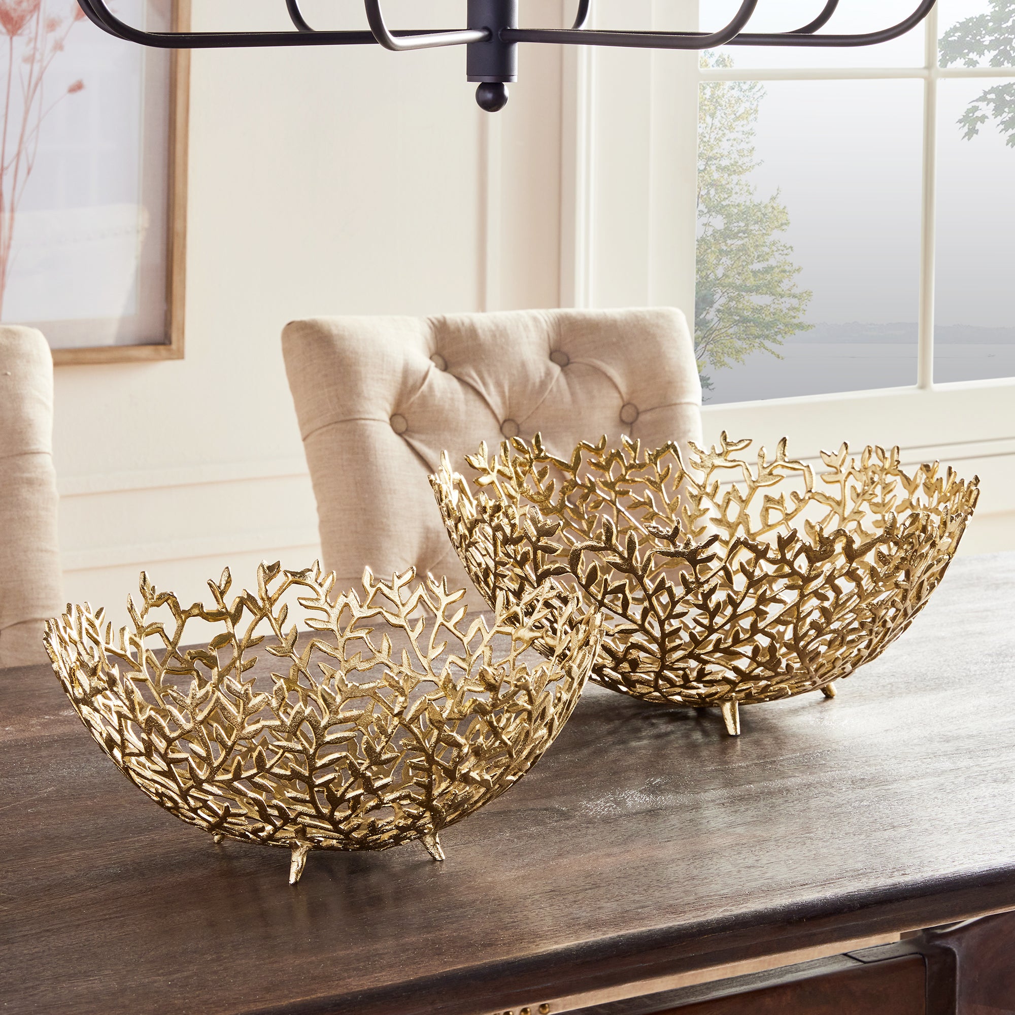 Celine Decorative Bowls, Set Of 2