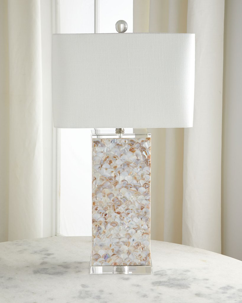 Naples Shell Table Lamp by Couture