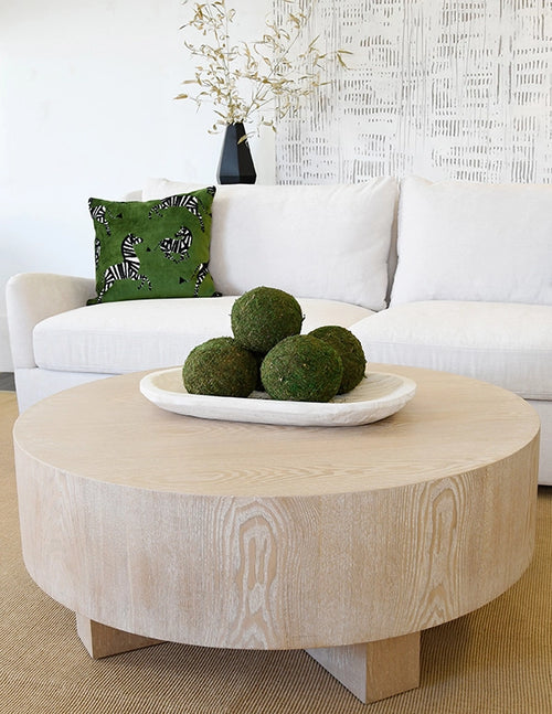 Worlds Away Oslo Round Coffee Table
