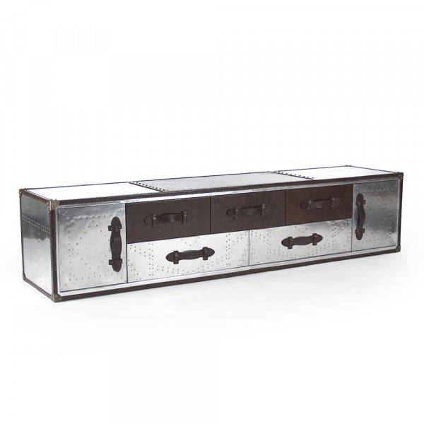 Zentique Amalie Cabinet Leather