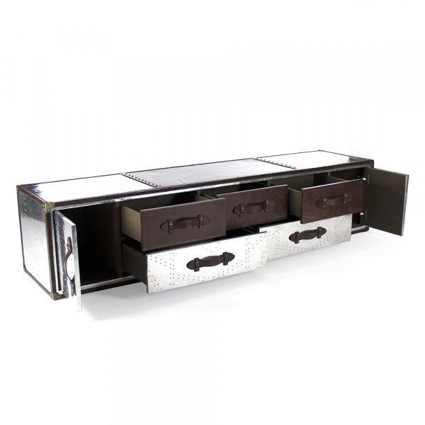 Zentique Amalie Cabinet Leather