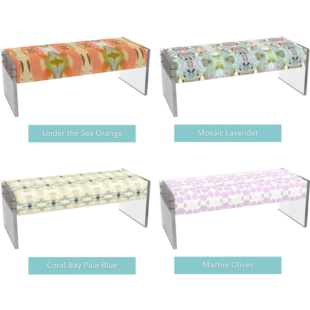 Laura Park Lawson Custom Acrylic Bench