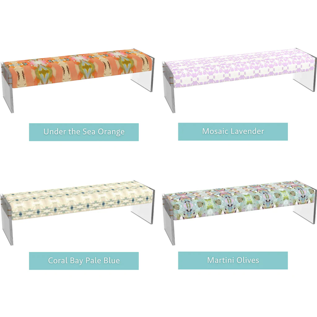 Laura Park Lawson Custom Acrylic Bench