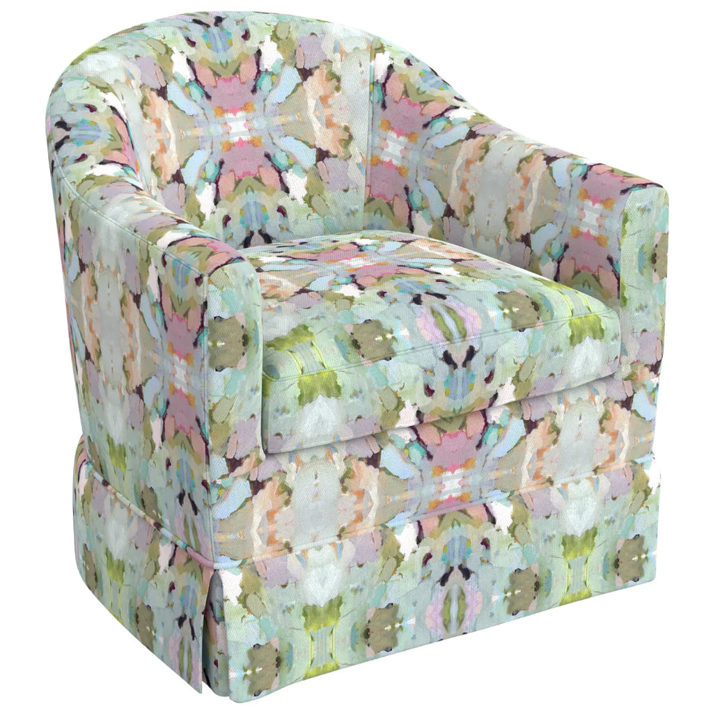 Laura Park Sumner Custom Swivel Chair