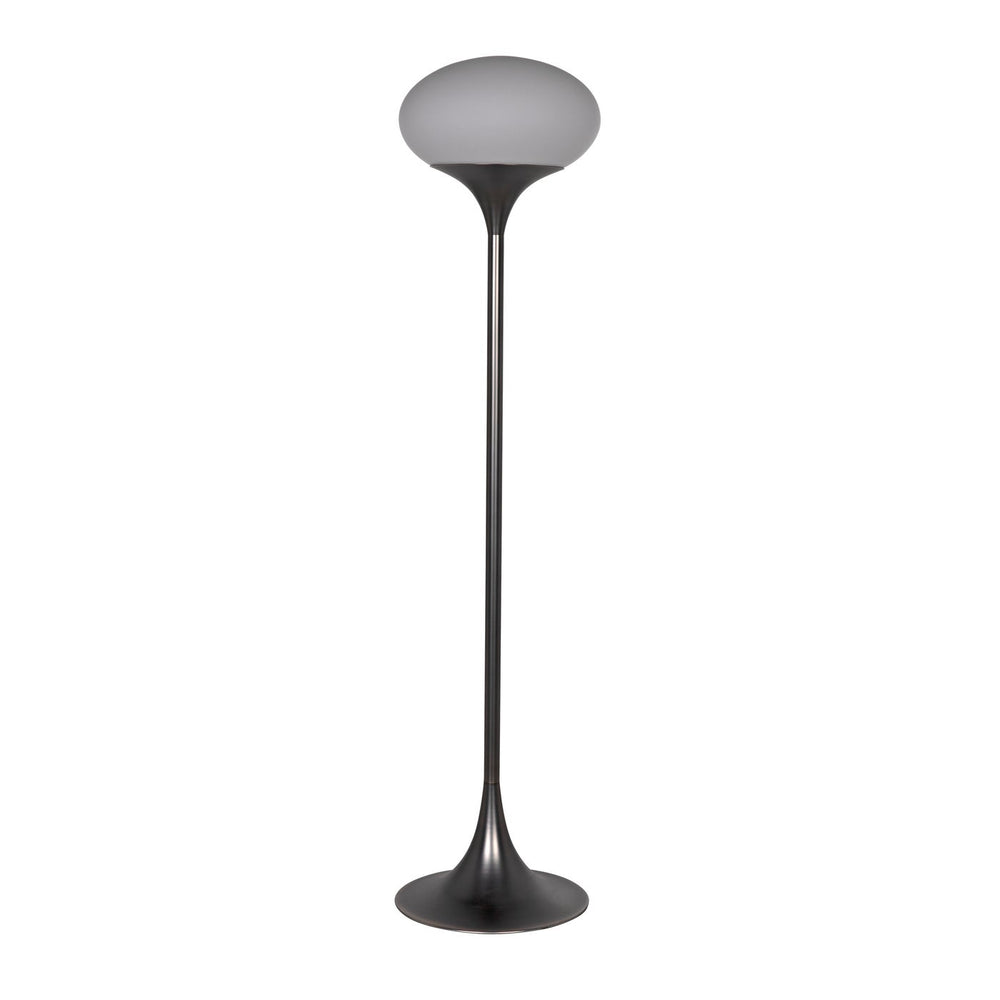 Noir Drop Floor Lamp, Gun Metal Finish
