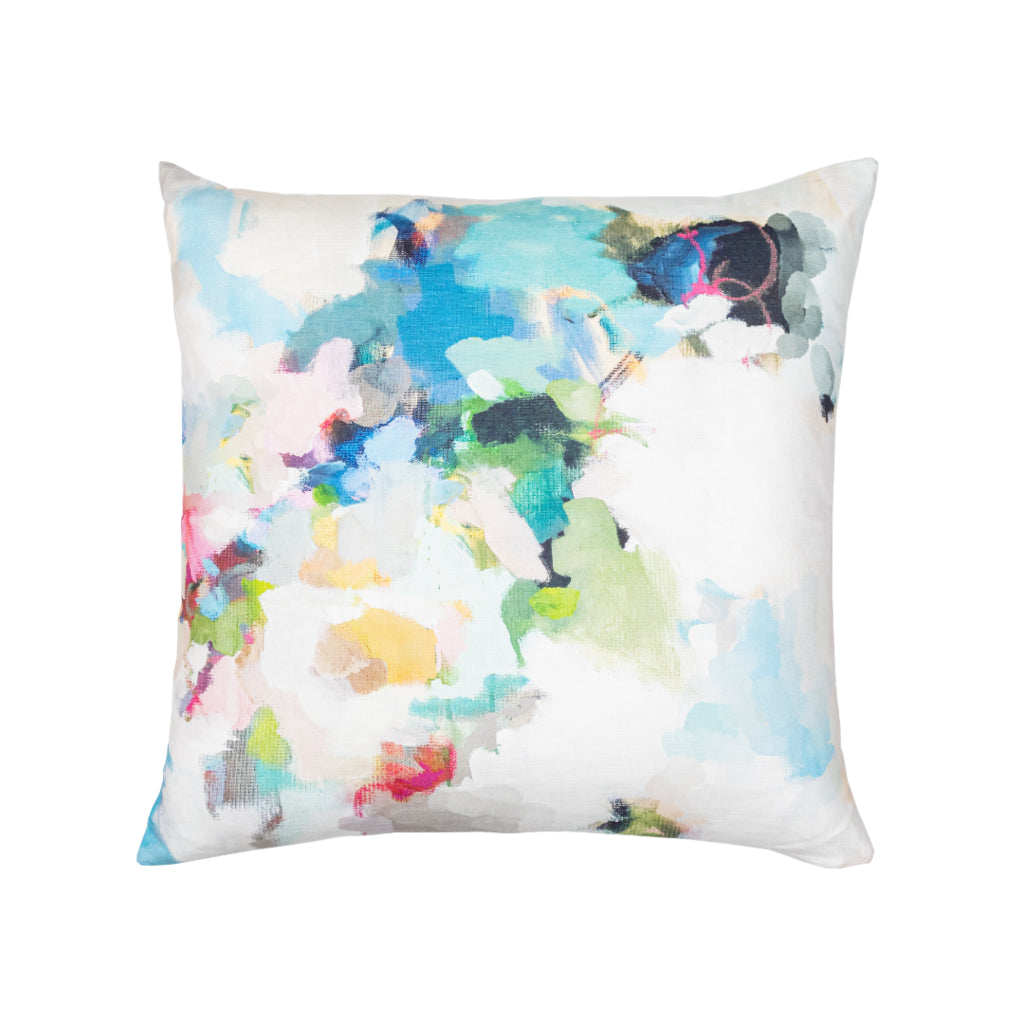 Park Avenue Linen Cotton Pillow by Laura Park