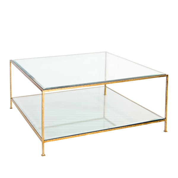 Worlds Away Quadro Square Coffee Table