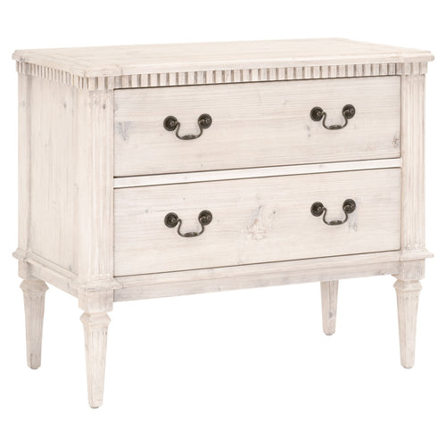 Rhone Accent Chest White Wash Pine by Essentials for Living