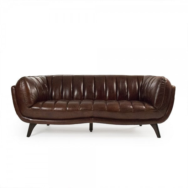 Zentique Brice Sofa Dark Brown