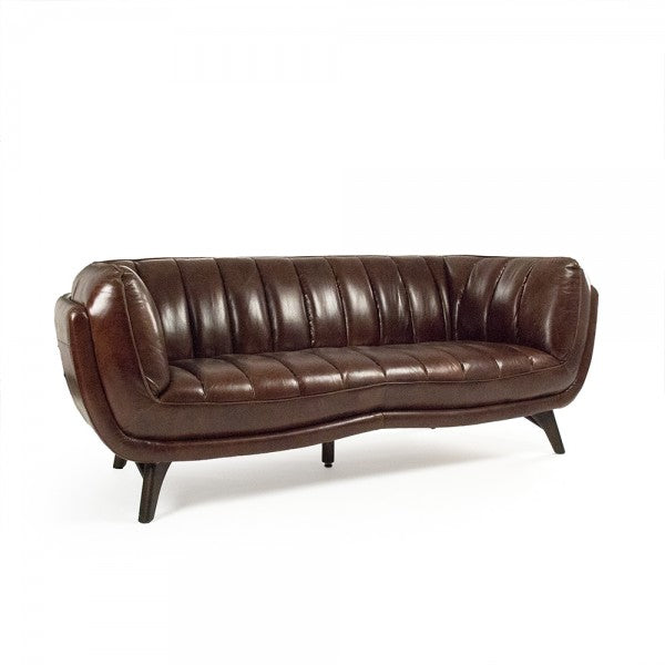 Zentique Brice Sofa Dark Brown