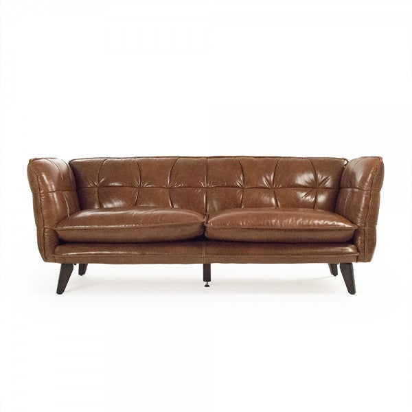 Zentique Liliane Sofa Tan Brown