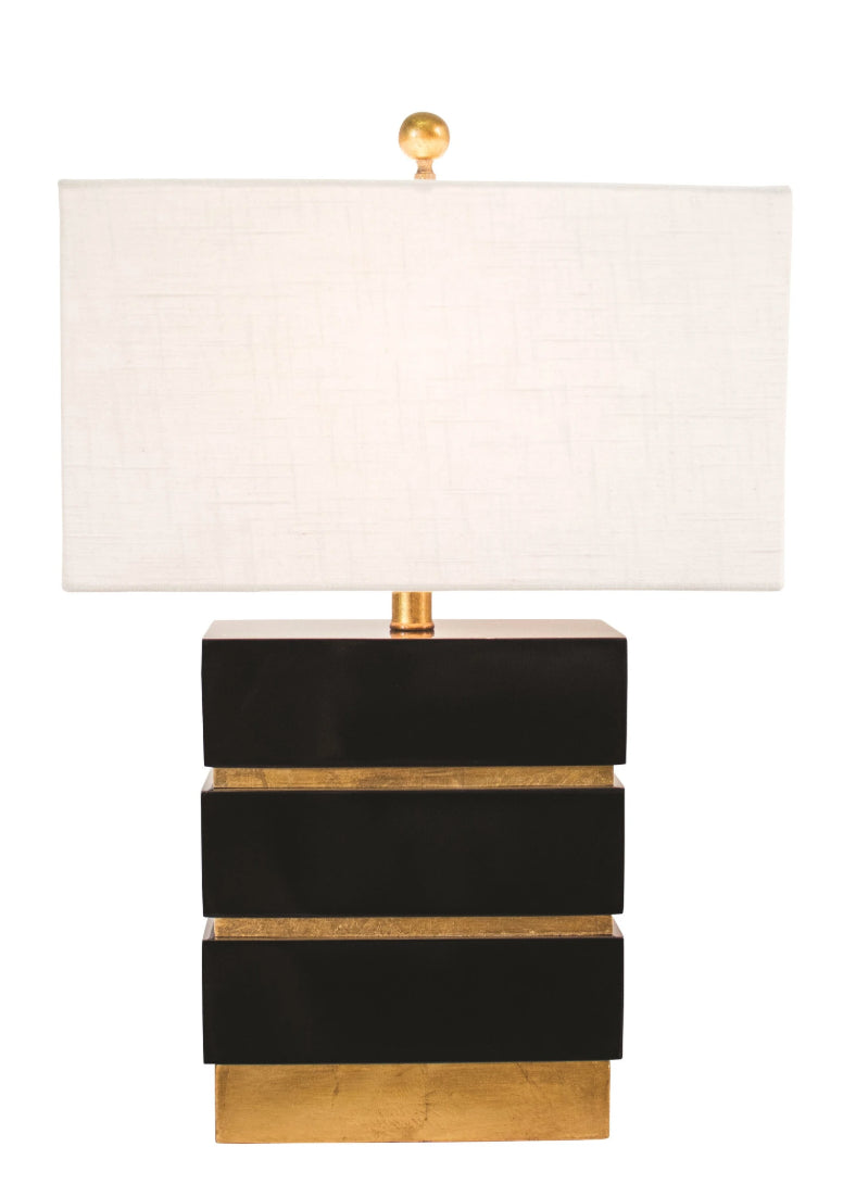 San Simeon Table Lamp in Black by Couture