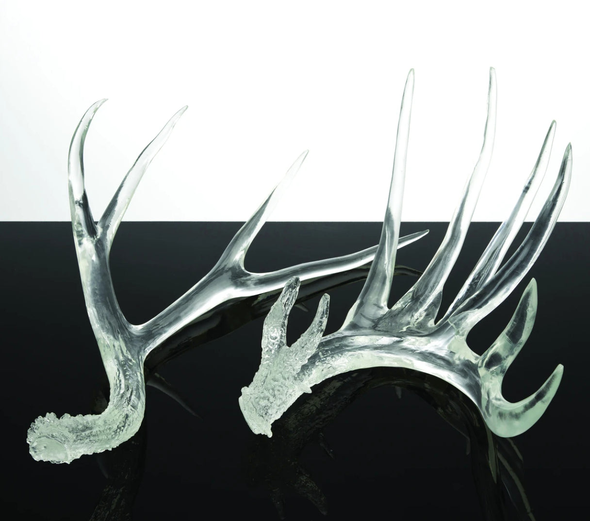 Clear Antlers by Couture, Set of 2
