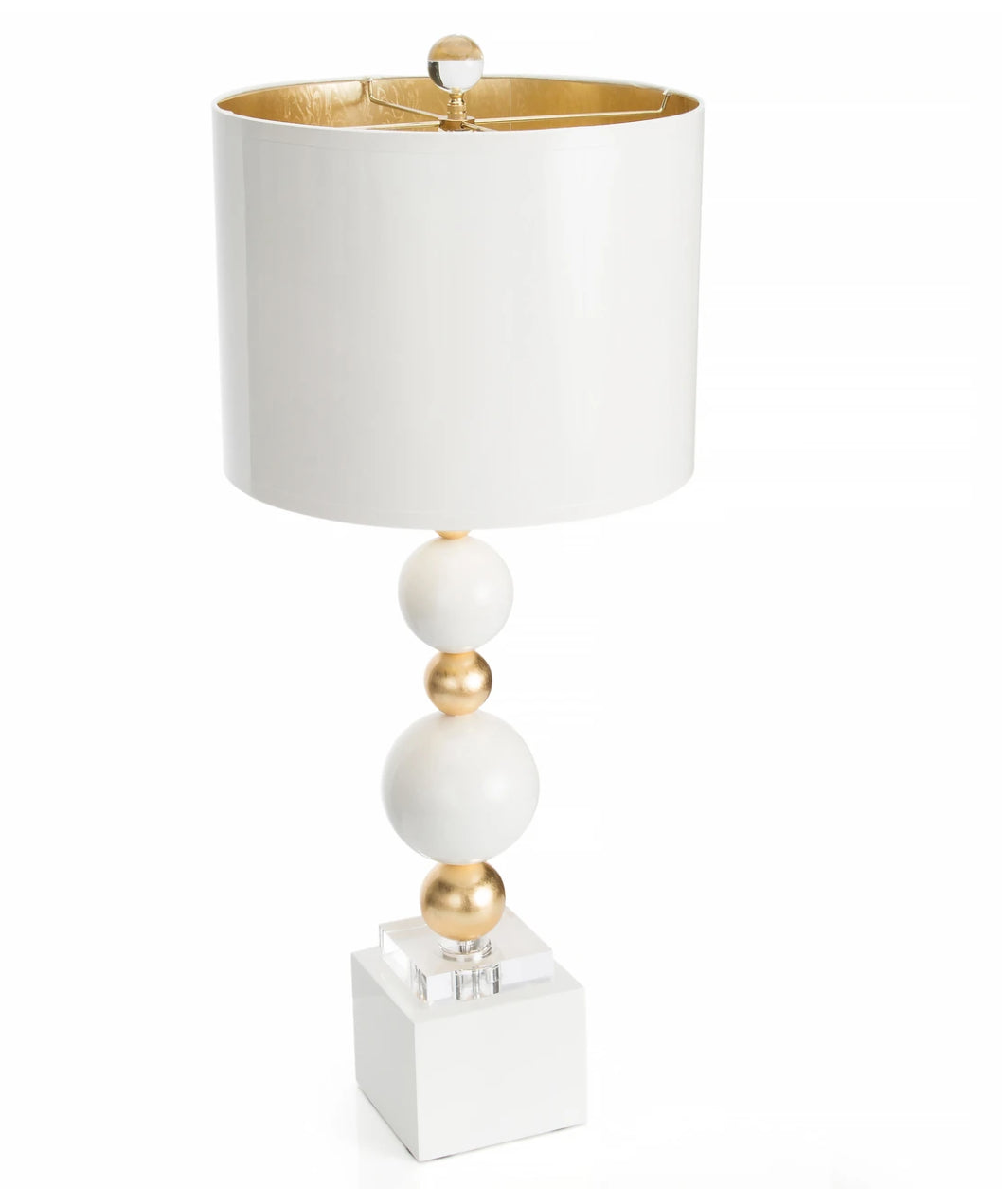 Couture Lighting Sheridan Table Lamp - White