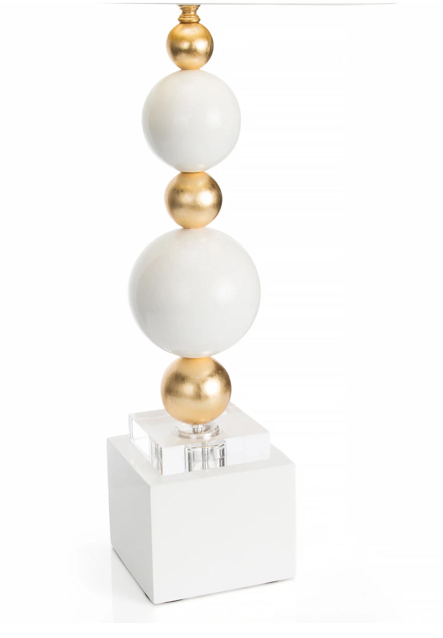 Couture Lighting Sheridan Table Lamp - White