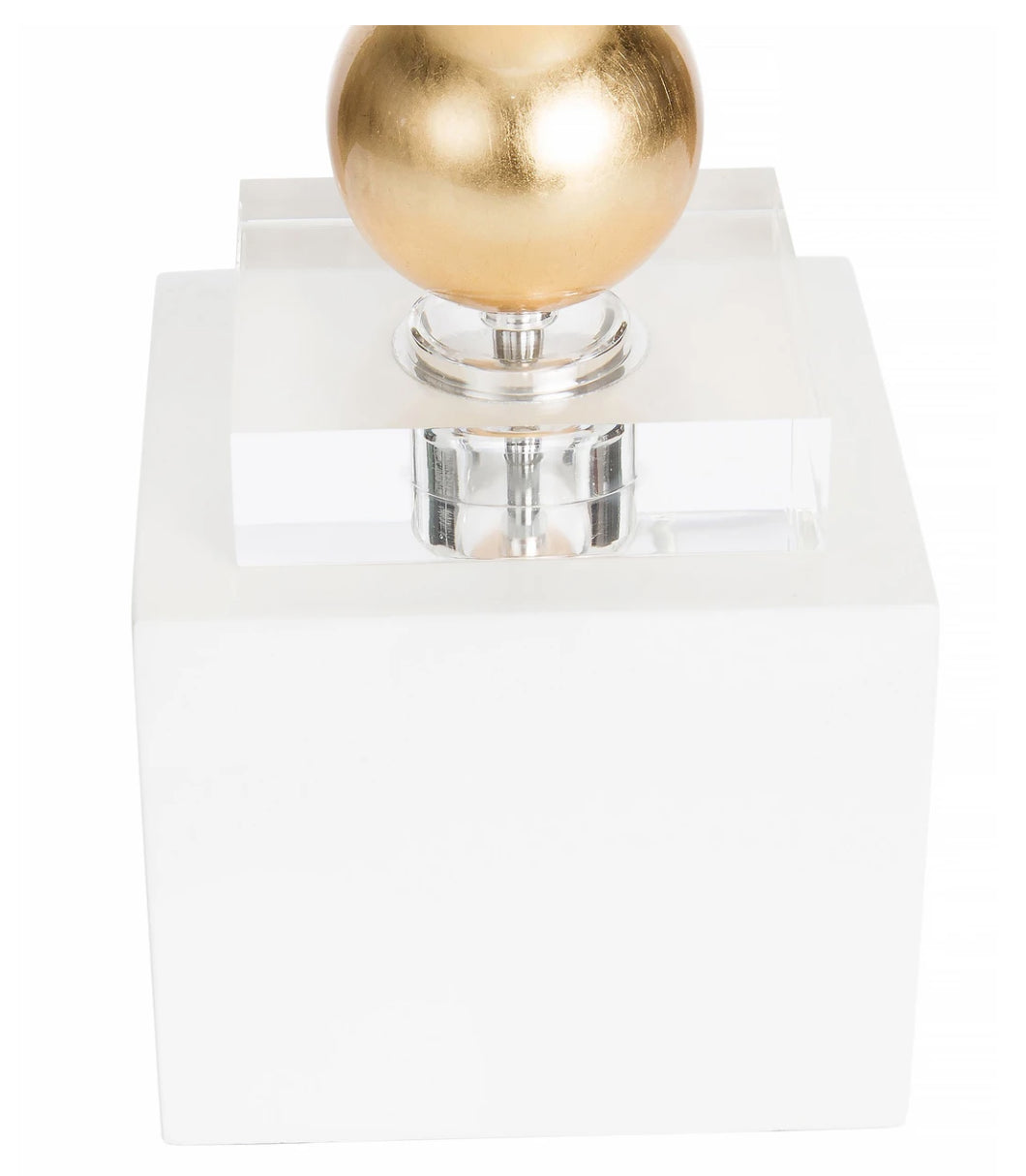 Couture Lighting Sheridan Table Lamp - White