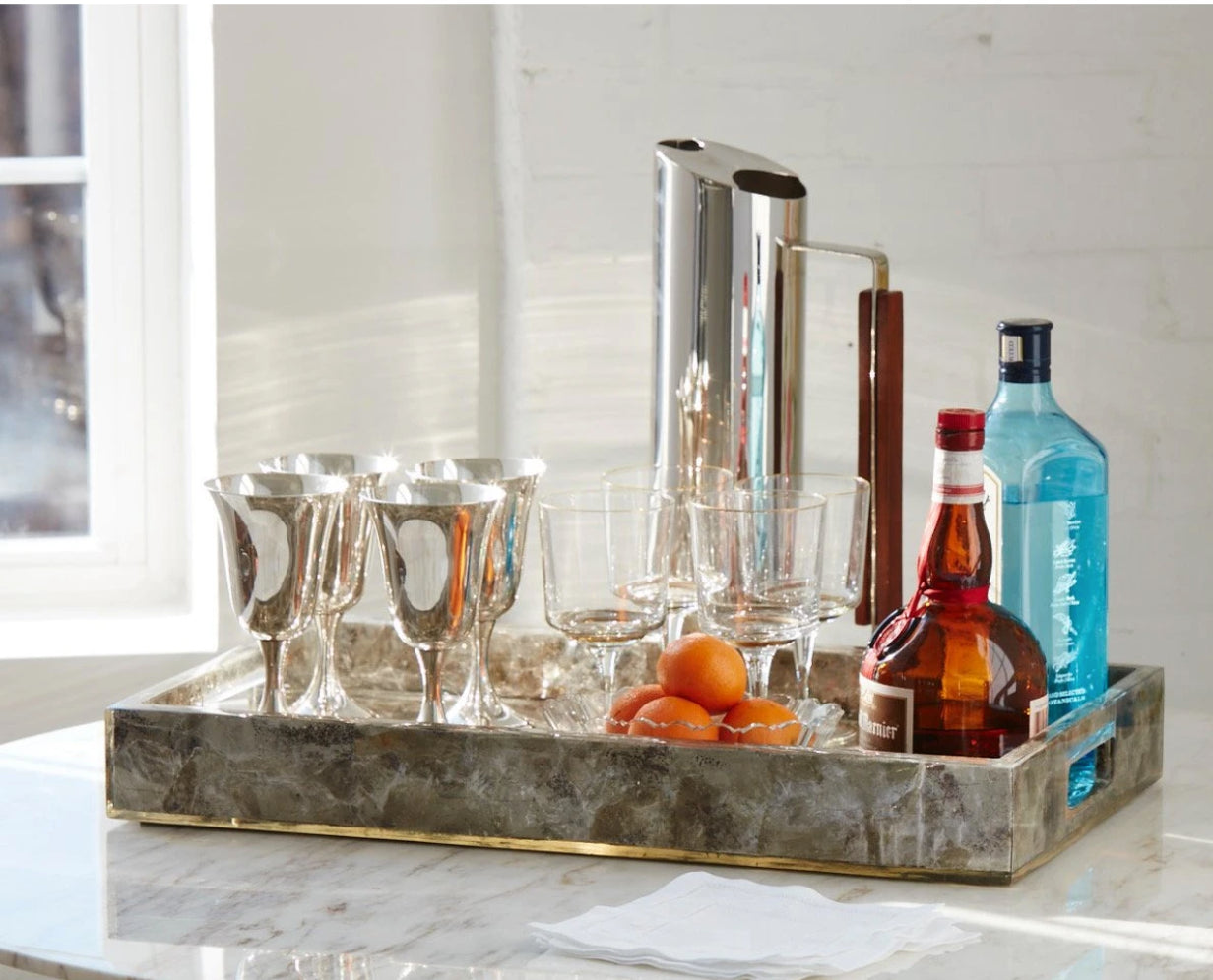 Emerson Tray with Handles by Couture Lighting