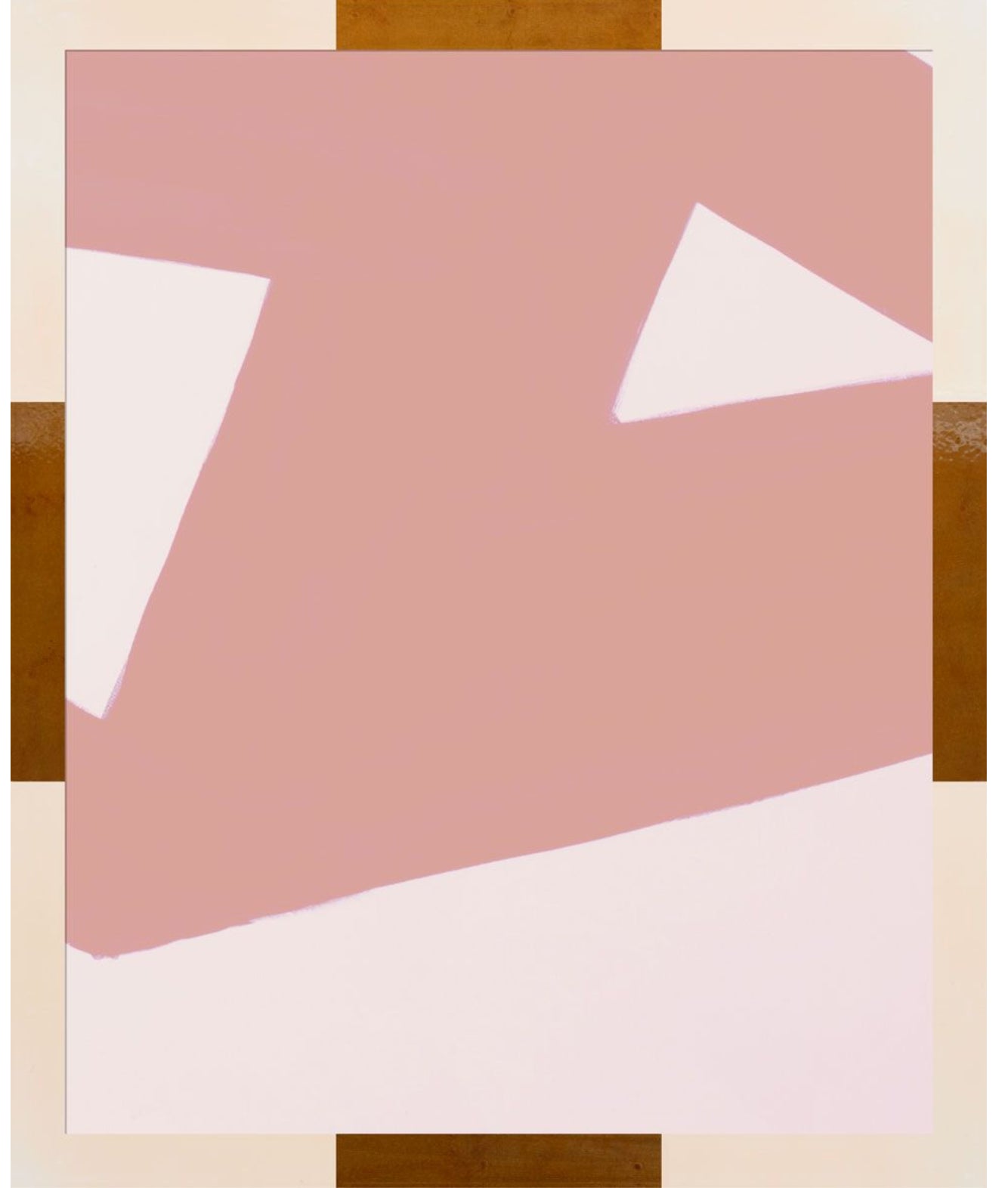 Natural Curiosities Pink Lines Abstract Art