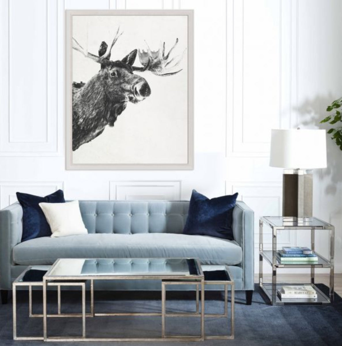 Natural Curiosities Tylinek Moose Art