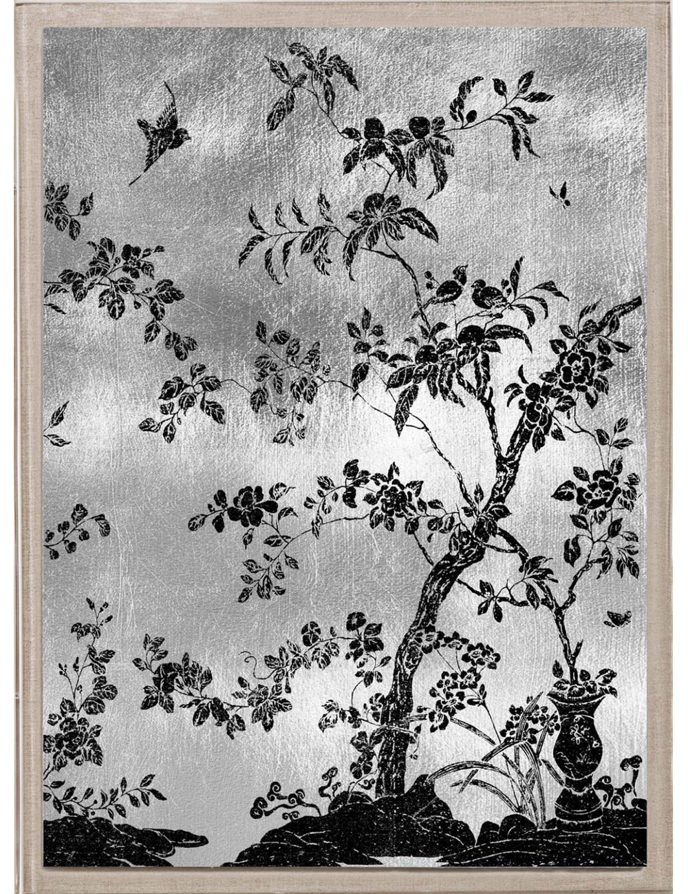 Natural Curiosities Rococo Black and Silver 2 Art