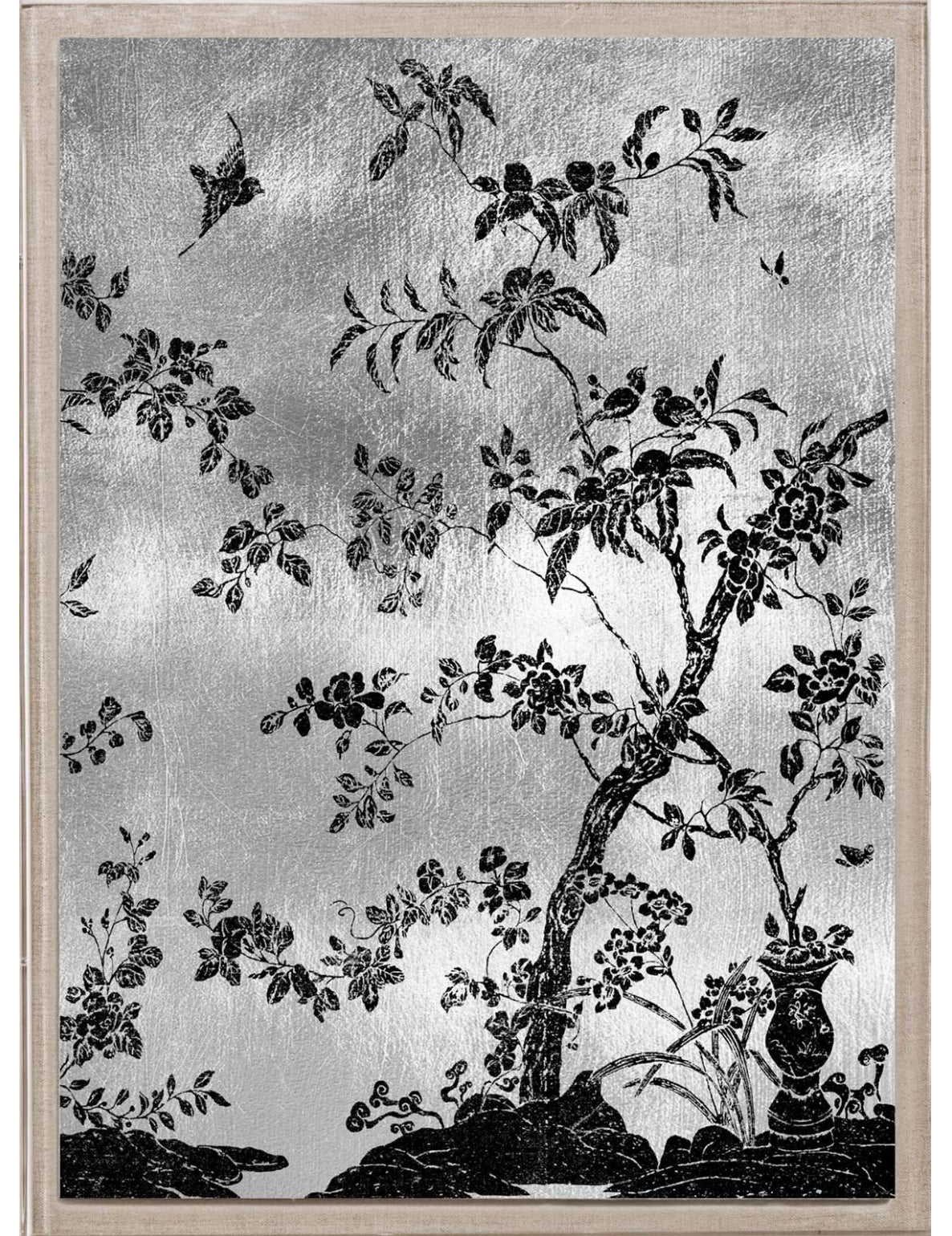 Natural Curiosities Rococo Black and Silver 2 Art