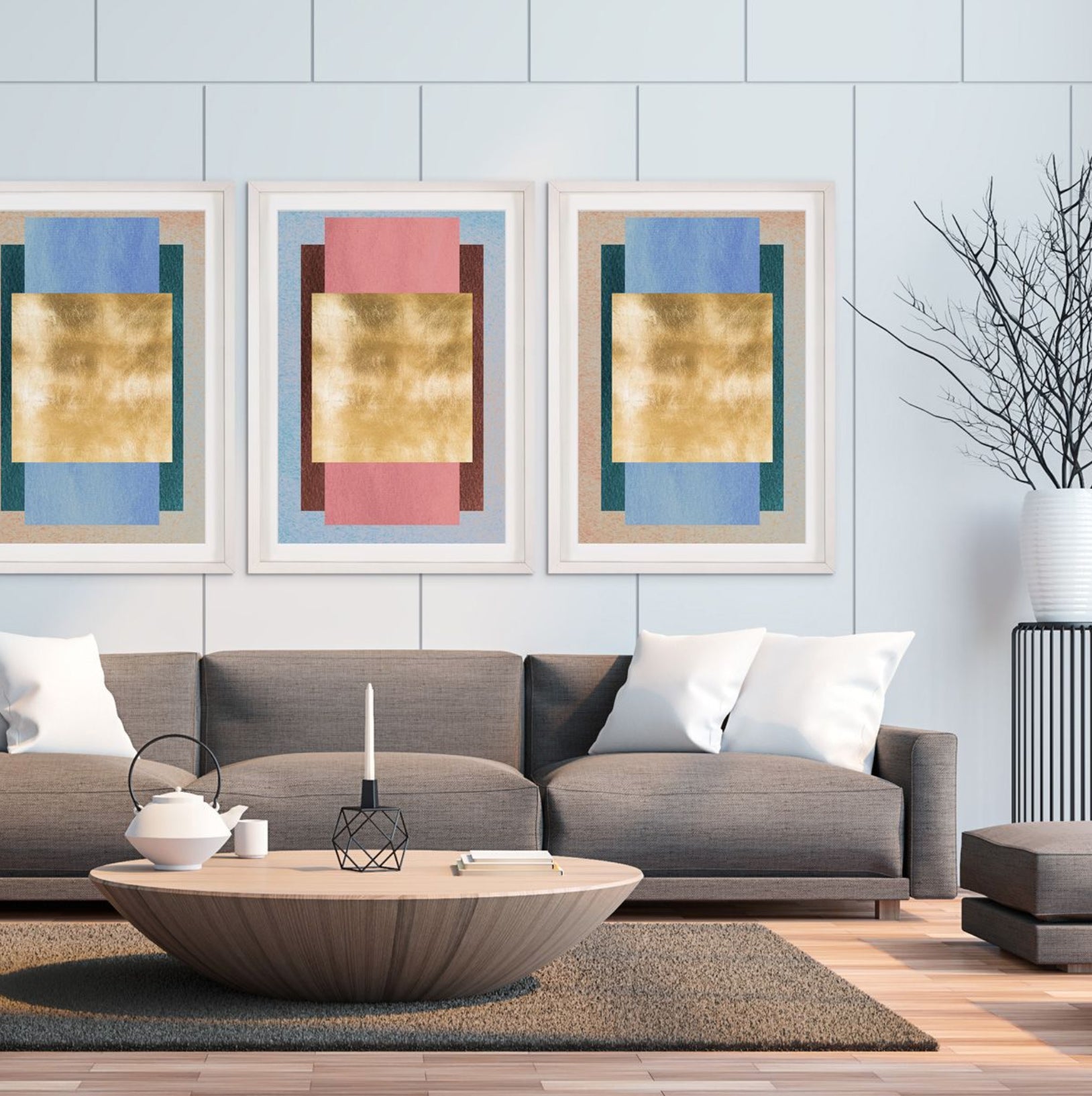 Natural Curiosities Color Blend 1, Framed Art