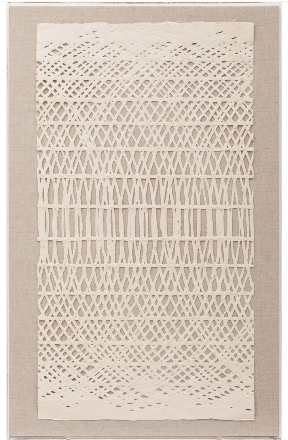 Natural Curiosities Abstract Papers Framed Art, Pearl