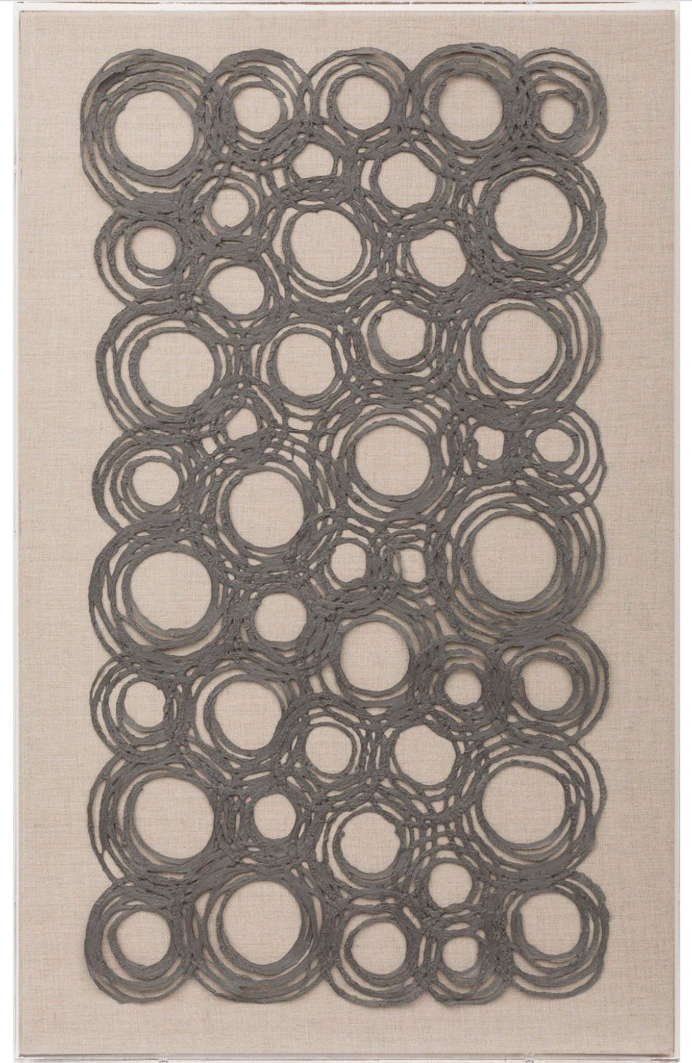 Natural Curiosities Abstract Papers Framed Art, Slate