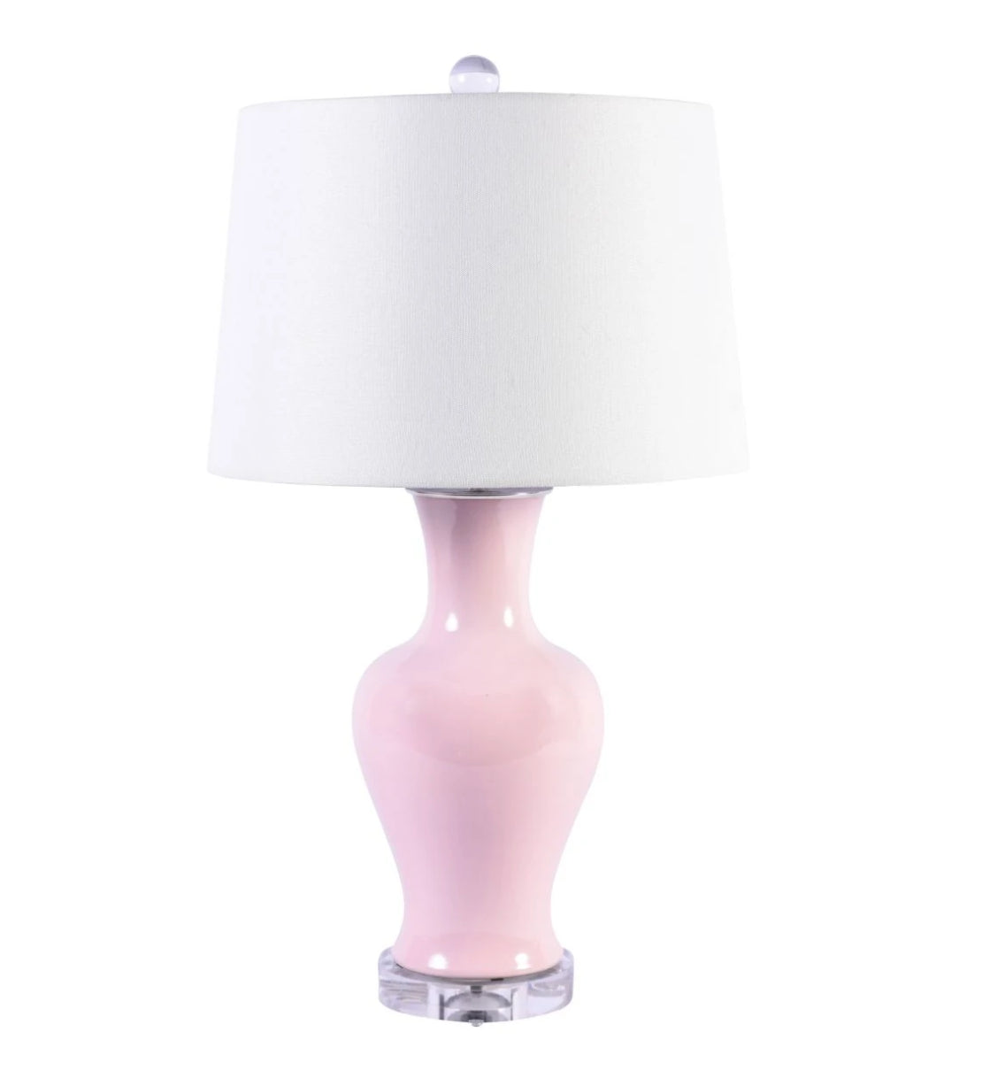 Blush Pink Table Lamp by Legends of Asia