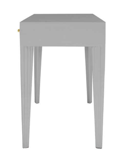 Barcelona Desk in Gray by David Francis Furniture