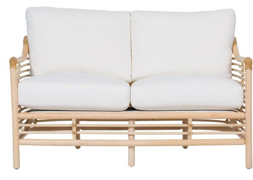 Sienna Loveseat in White by David Francis