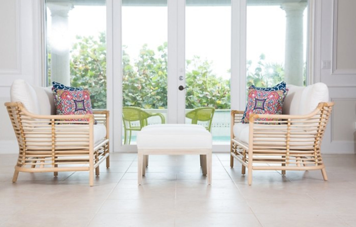 Sienna Loveseat in White by David Francis