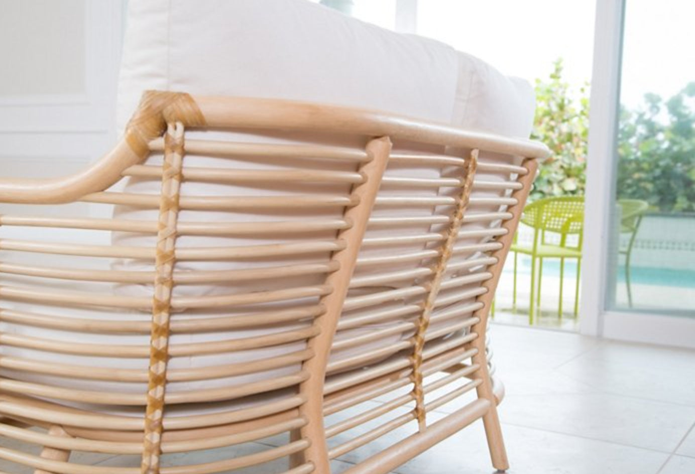 Sienna Loveseat in White by David Francis