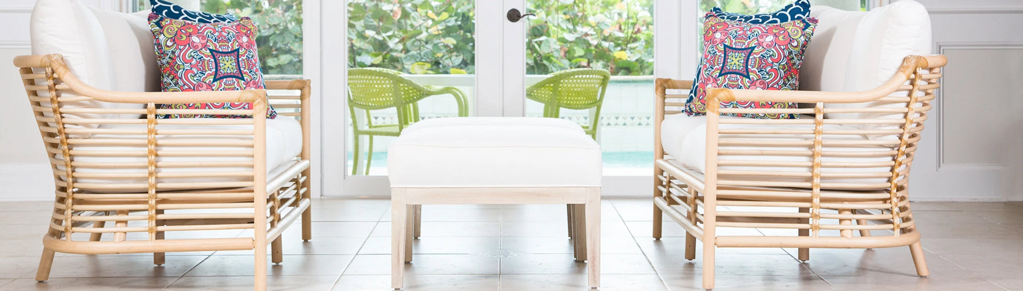 Sienna Loveseat in White by David Francis