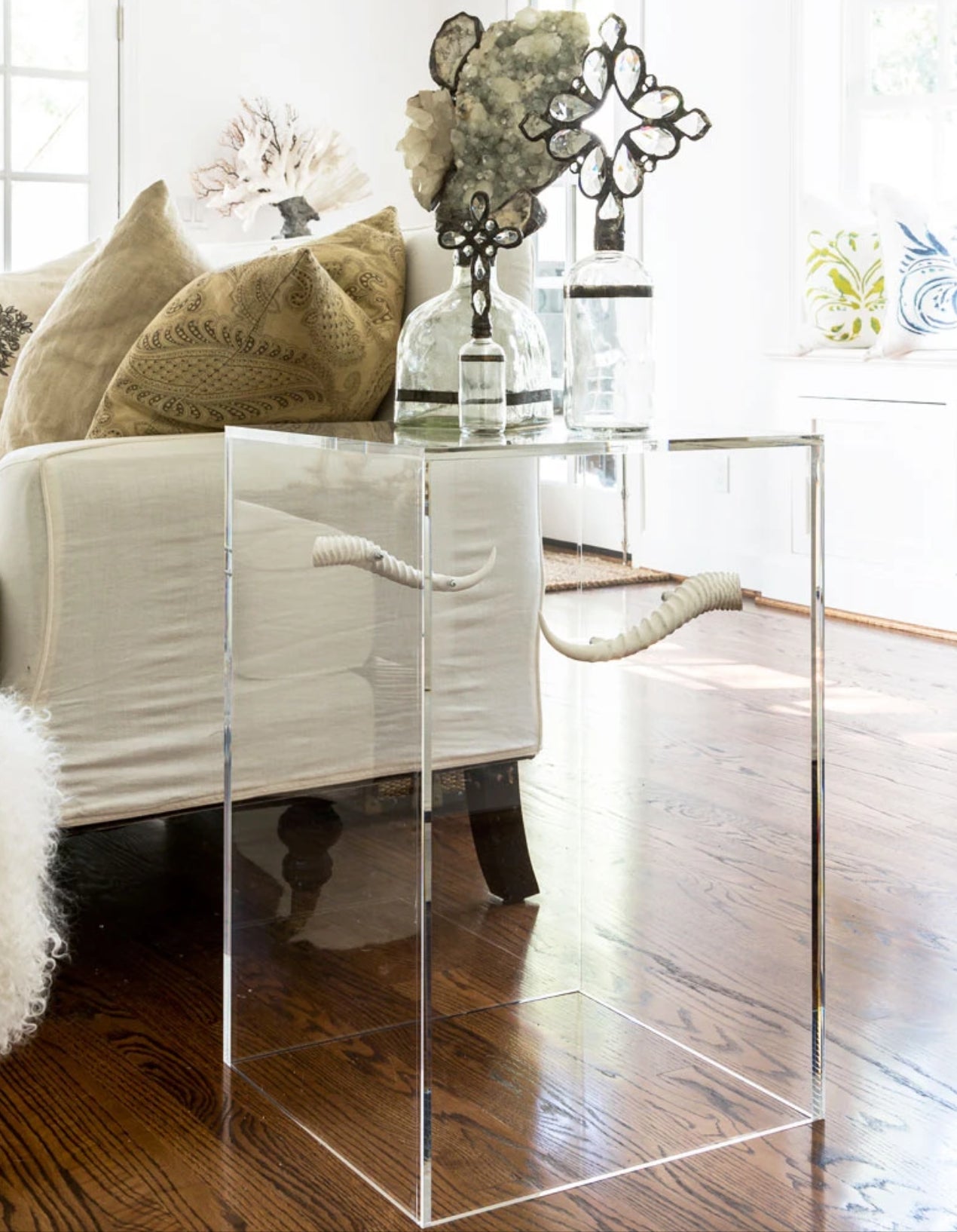 Jamie Dietrich Bella Side Table in Acrylic