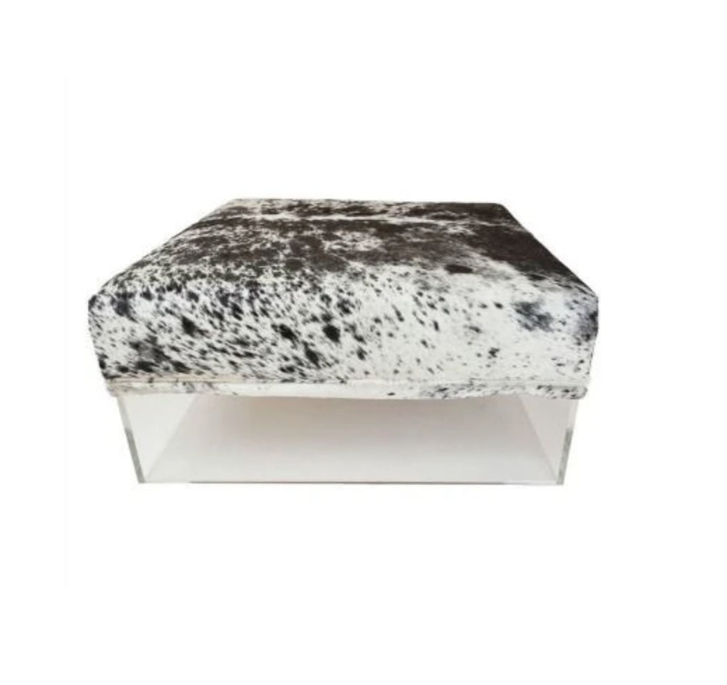 Jamie Dietrich Jake Square Ottoman Hide