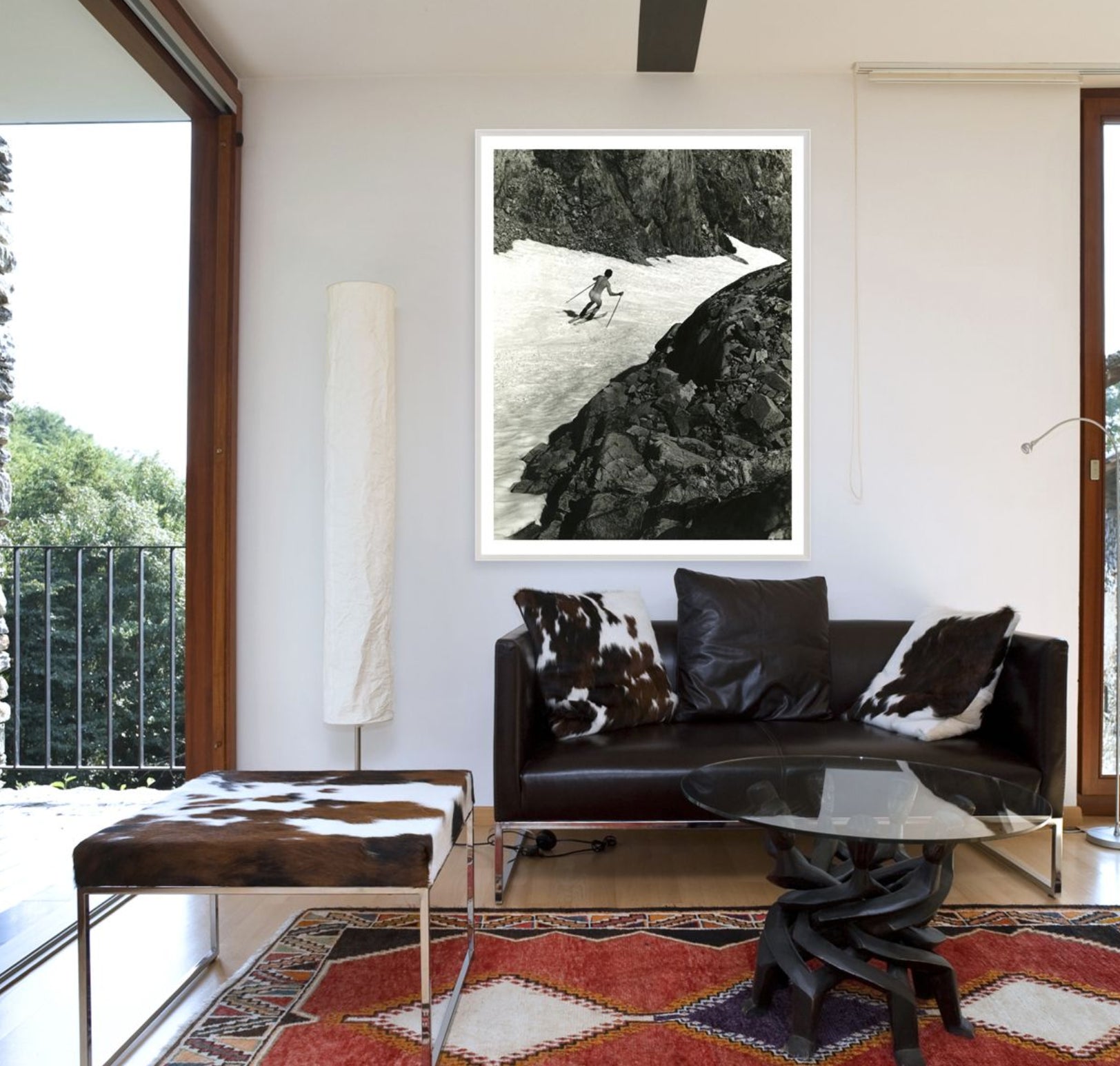 Nude Skier Art by Natural Curiosities