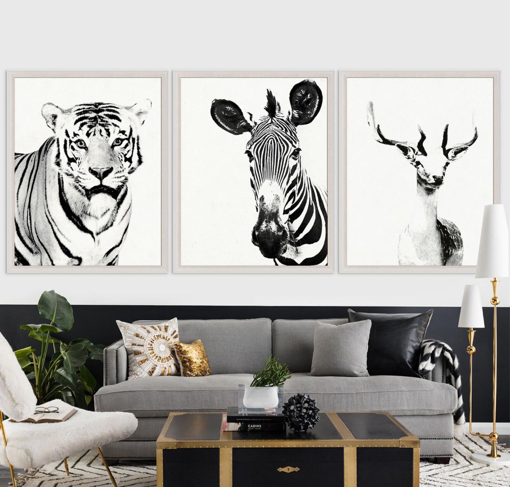 Natural Curiosities Tylinek Zebra Art