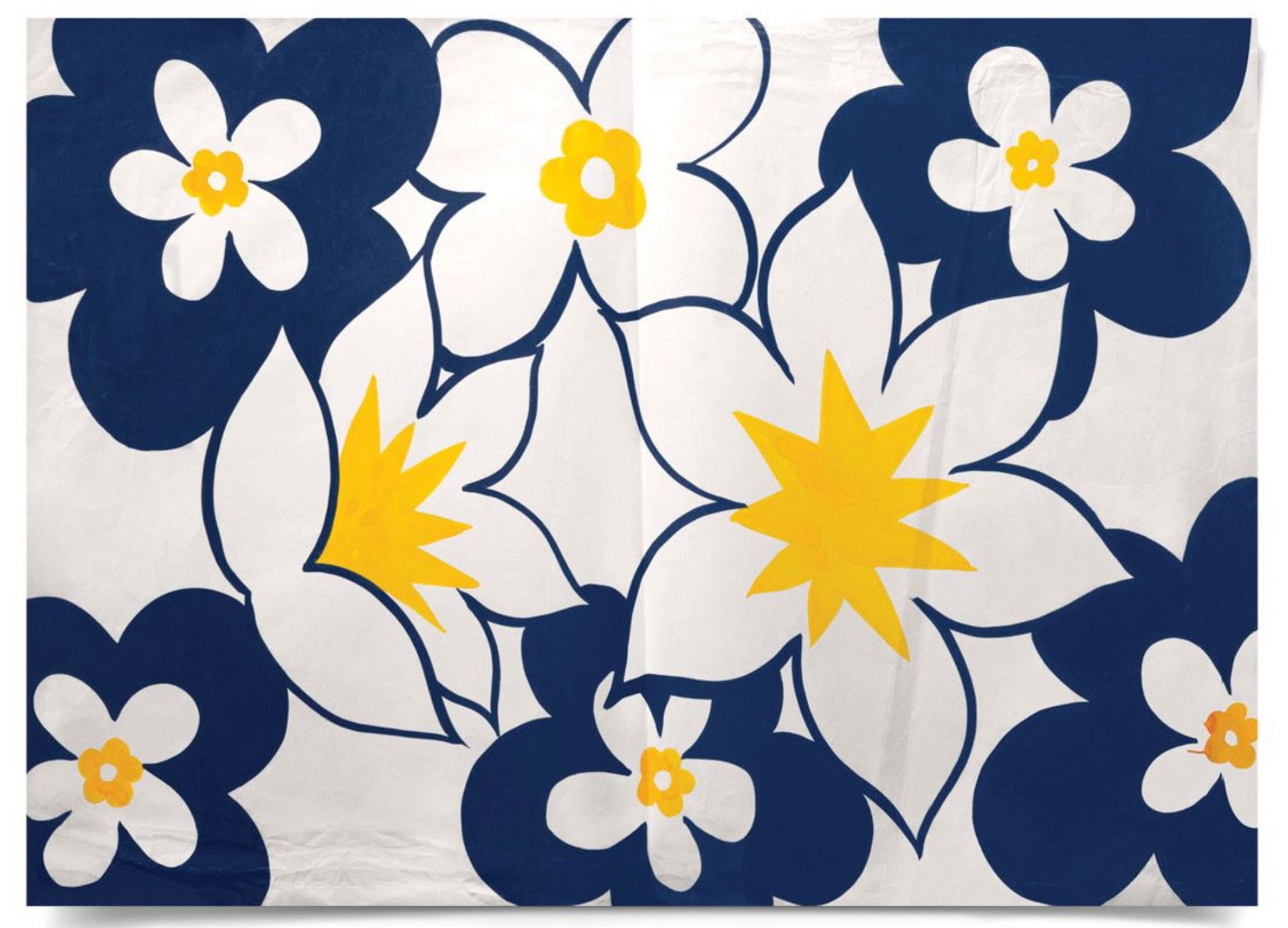 Natural Curiosities Modern Paradise, Dancing Flowers Art