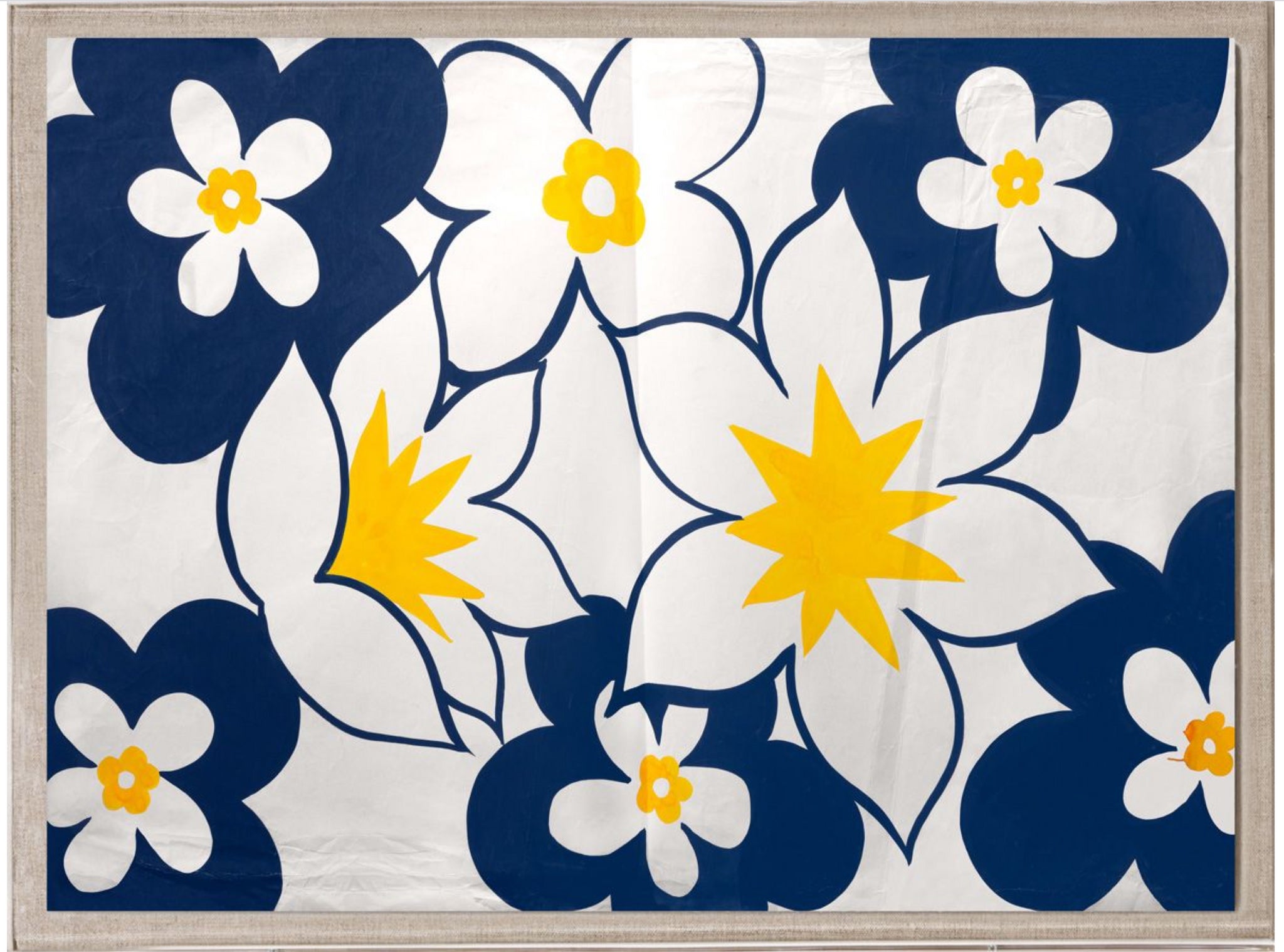 Natural Curiosities Modern Paradise, Dancing Flowers Art