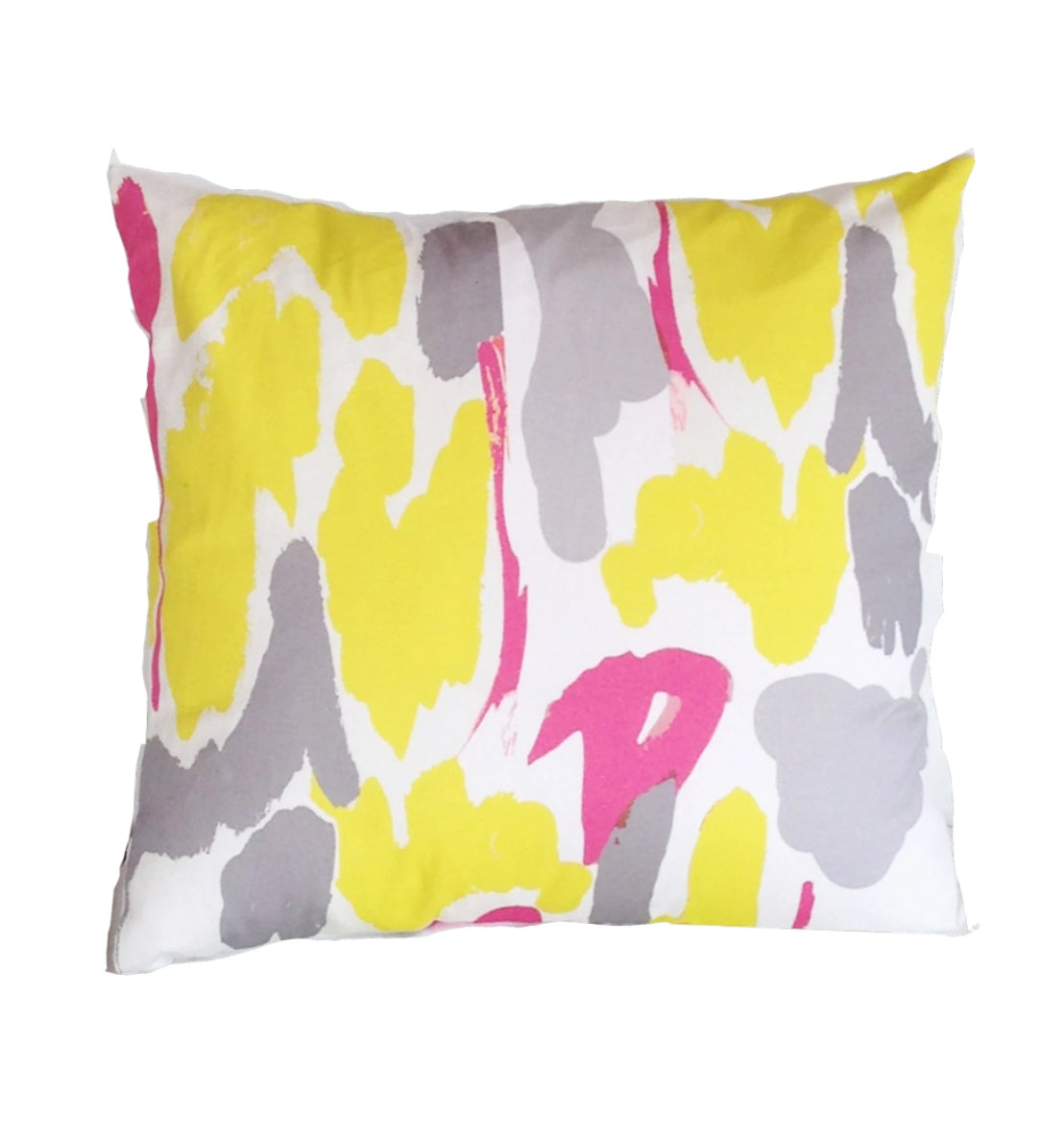 Dana Gibson Modern Art in Yellow Pillow