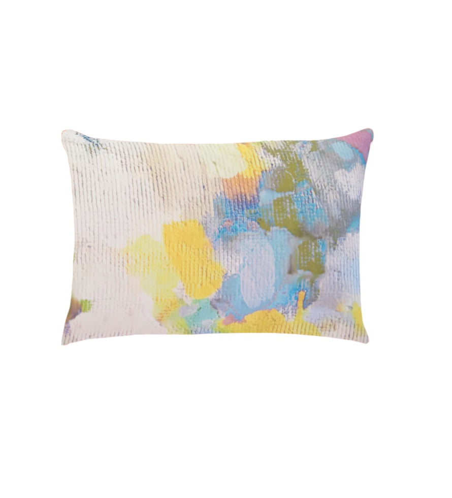Laura Park Butterfly Garden Linen Cotton Pillow