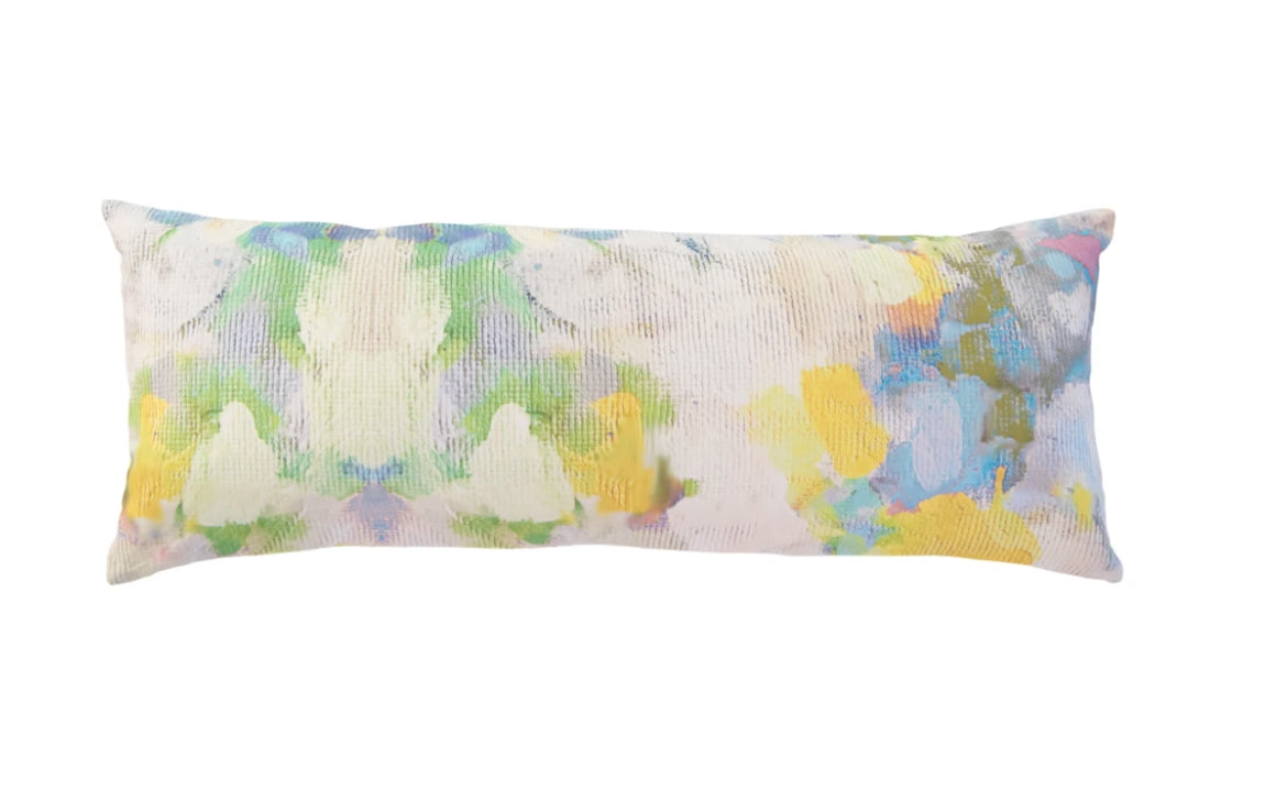 Laura Park Butterfly Garden Linen Cotton Pillow