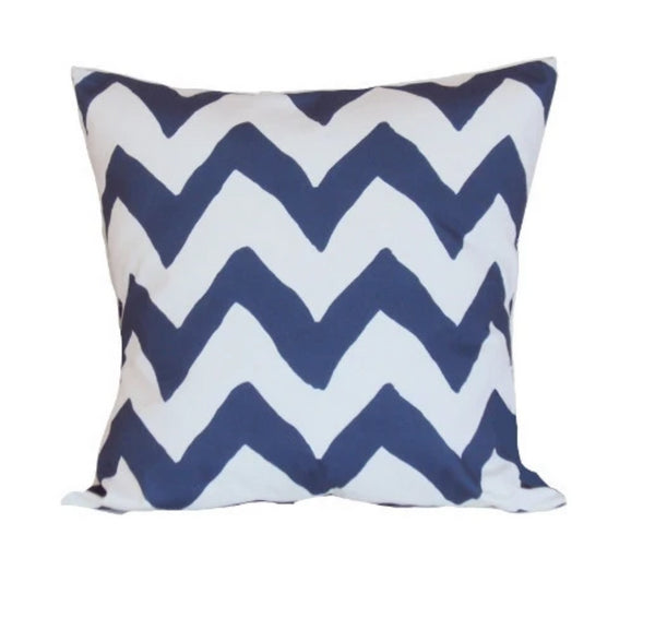 Dana Gibson Navy Blue Bargello Pillow