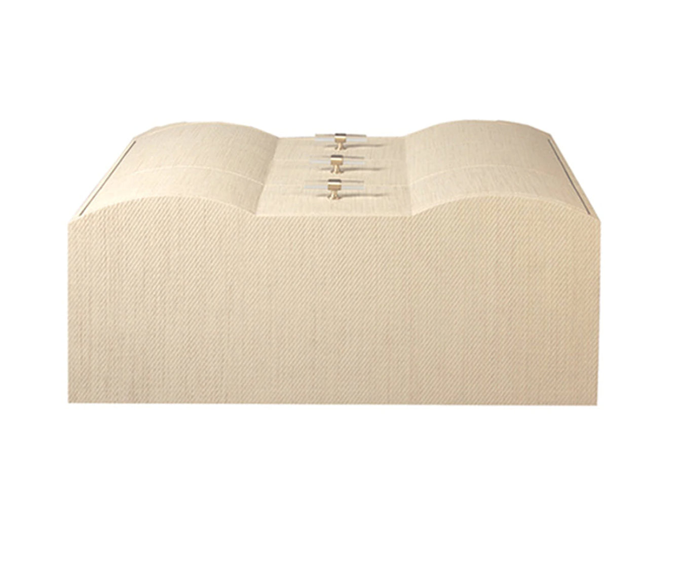 Worlds Away Plymouth Grasscloth Chest