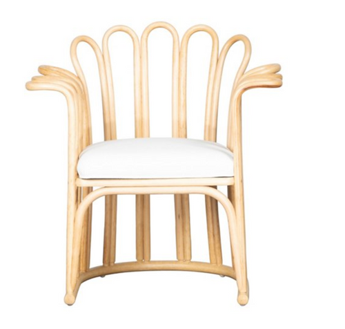 Calla Accent Chair, White by David Francis