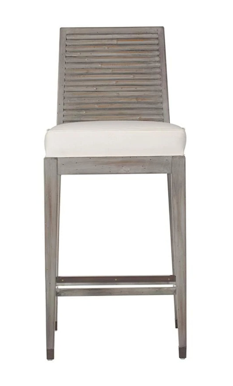 David Francis Stacked Bamboo Bar Stool