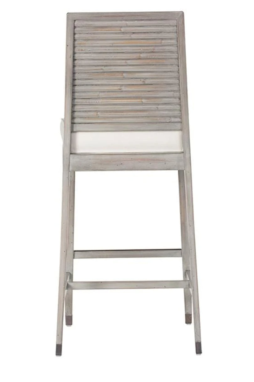 David Francis Stacked Bamboo Bar Stool